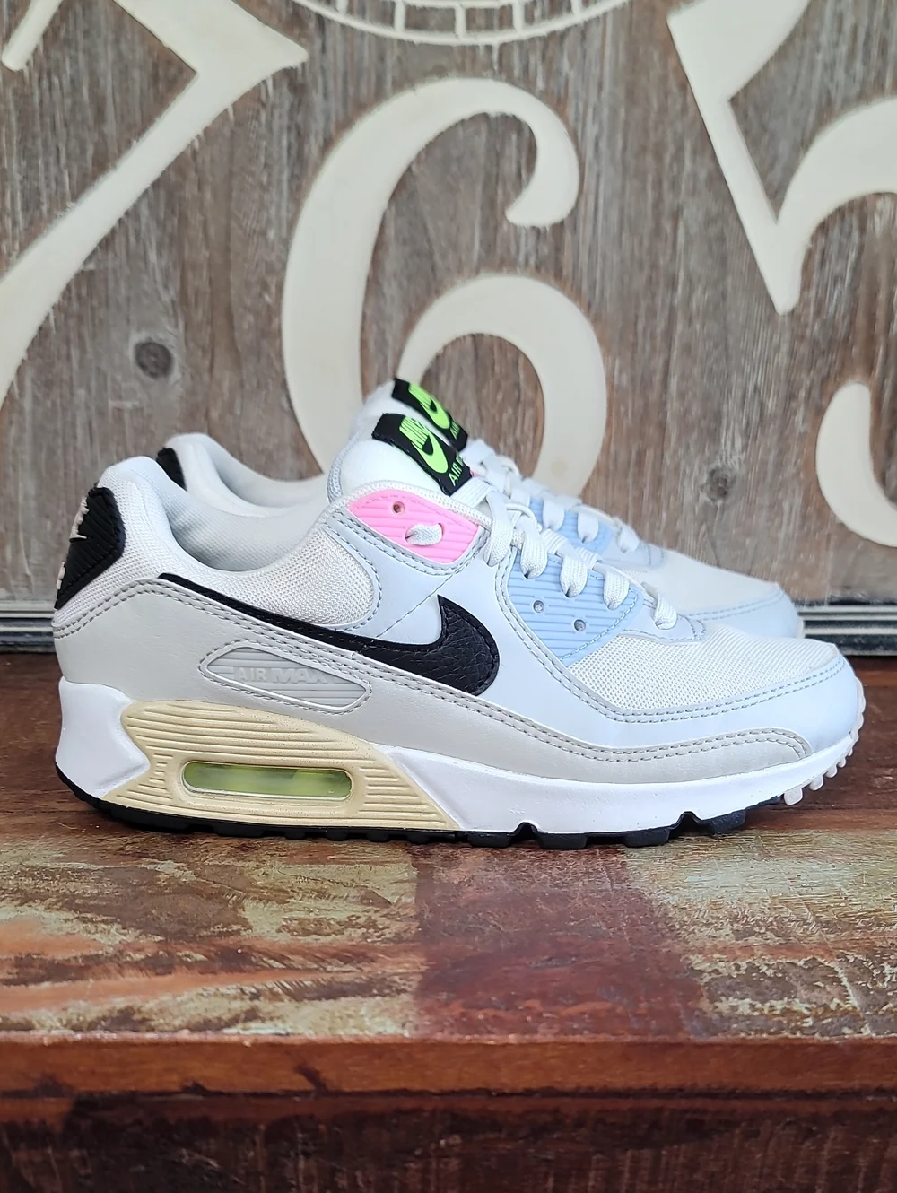 🔥Nike Air Max 90 'Multi-Color Pastel' 🔥 Wmns 6.5 Great Cond! Fast   Shipping